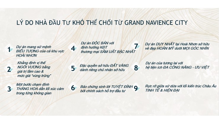 ĐẤT NỀN VEN BIỂN, 2 MẶT TIỀN QUỐC LỘ 1A GRAND NAVIENCE CITY CHỈ 890 TRIỆU